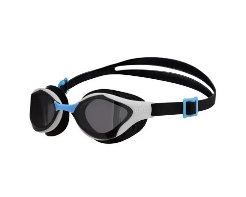 Окуляри для плавання Arena Air-Bold Swipe 004714-101 сірий, чорний, голубий OSFM (3468336644324)