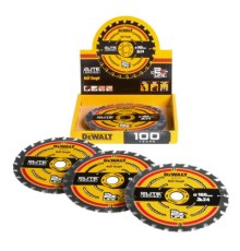 Круг відрізний DeWALT ELITE EXTREME, 165х20х24, кут заточування 18 гр. (DT10400)