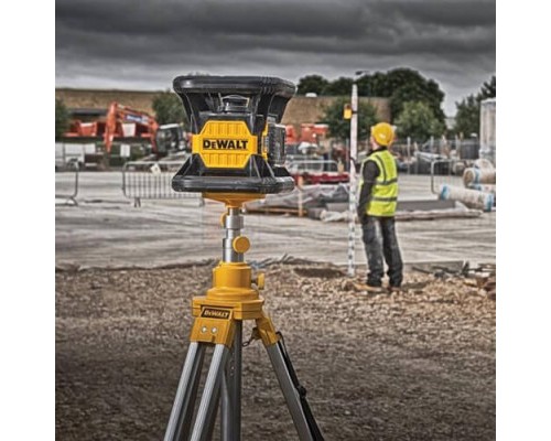 Лазерний нівелір DeWALT ротаційний, 18В XR Li-Ion, зелений промінь, 4.5 кг, 2Ah, ЗУ, кейс (DCE079D1G)