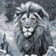 Картина по номерам Santi Цар звірів, 40*40 (954843)