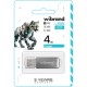 USB флеш накопичувач Wibrand 4GB Cougar Silver USB 2.0 (WI2.0/CU4P1S) 