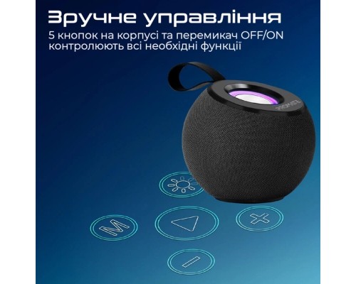 Акустична система Promate Juggler Black (juggler.black) 