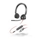 Навушники Poly Poly Blackwire 3325-M USB-A/USB-C Black (8X222AA)
