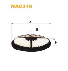 Повітряний фільтр для автомобіля Wixfiltron WA6048