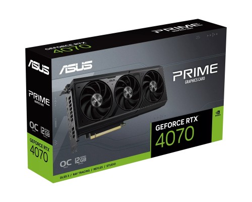 Відеокарта ASUS GeForce RTX4070 12Gb PRIME OC (PRIME-RTX4070-O12G)
