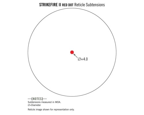 Коліматорний приціл Vortex Strikefire II Red Dot (SF-BR-504) (930645)