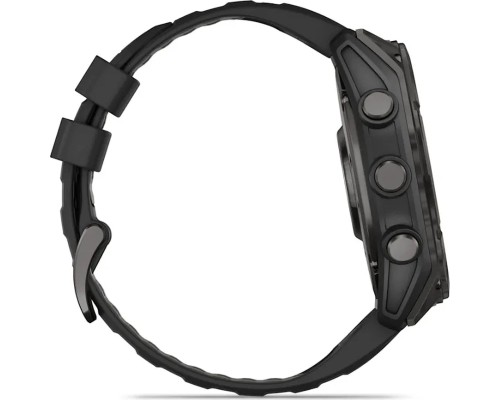 Смарт-годинник Garmin fenix 8 51mm,AMOLED,Saph,CrbnGryTi/Blk,Blk/PebbleGryBnd (010-02905-21)