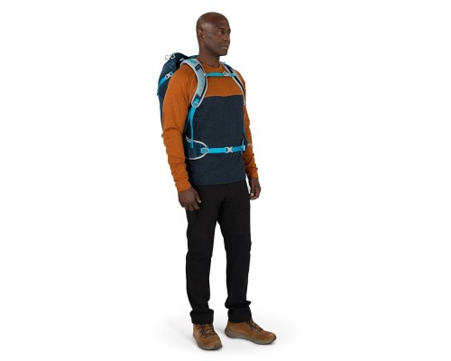 Рюкзак туристичний Osprey Hikelite 32 black - S/M - чорний (009.3331)