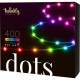 Гірлянда Twinkly Smart LED, Dots 400 RGB LED Lights String Black Wire Plug IP44 20м (TWD400STP-BEU)