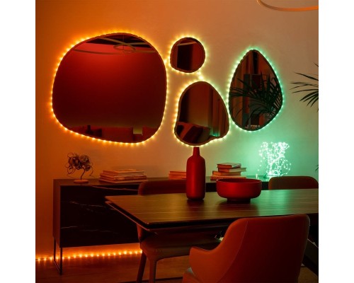 Гірлянда Twinkly Smart LED, Dots 400 RGB LED Lights String Black Wire Plug IP44 20м (TWD400STP-BEU)