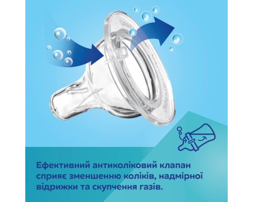 Пляшечка для годування Canpol babies PP Easystart Bonjour Paris антиколікова з широким отвором та ручками 300 мл син (35/241_blu)