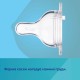 Пляшечка для годування Canpol babies PP Easystart Bonjour Paris антиколікова з широким отвором та ручками 300 мл син (35/241_blu)