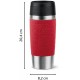 Термокружка Tefal Travel Mug Classic, 360мл, нержавіюча сталь, червоний (N2020410)