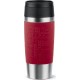 Термокружка Tefal Travel Mug Classic, 360мл, нержавіюча сталь, червоний (N2020410)