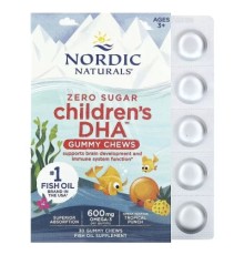 Вітамінно-мінеральний комплекс Nordic Naturals ДГК (докозагексаєнова кислота) для дітей віком від 3 років, 600 мг (NOR-01709)