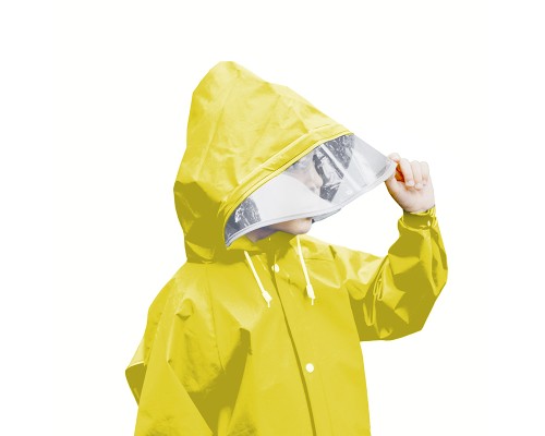 Дощовик дитячий Kite Тokidoki M 130-145 см Жовтий (TK24-2600M)