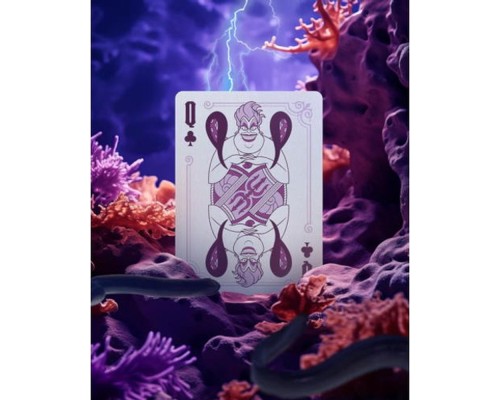 Гральні карти Bicycle Disney Villains (purple) (ВР_БДВП)