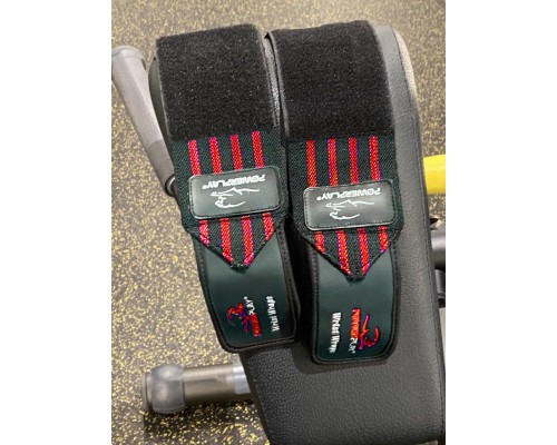 Бинт для спорту PowerPlay 3081 Gym WristT Wraps Чорно-Червоні (PP_3081_Red)