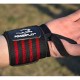 Бинт для спорту PowerPlay 3081 Gym WristT Wraps Чорно-Червоні (PP_3081_Red)