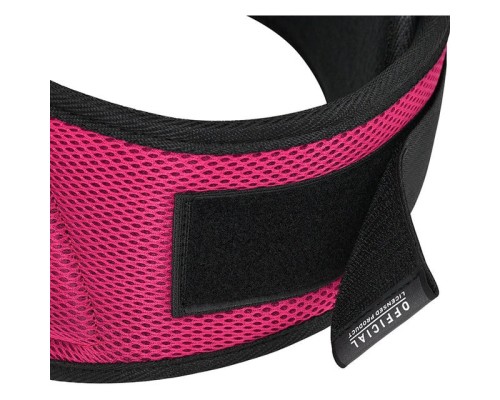 Атлетичний пояс RDX RX4 EVA Curve неопреновий Pink XS (WBE-RX4P-XS)