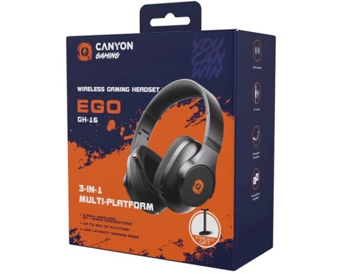 Навушники Canyon EGO GH-16 Black (CND-SGHS16B)