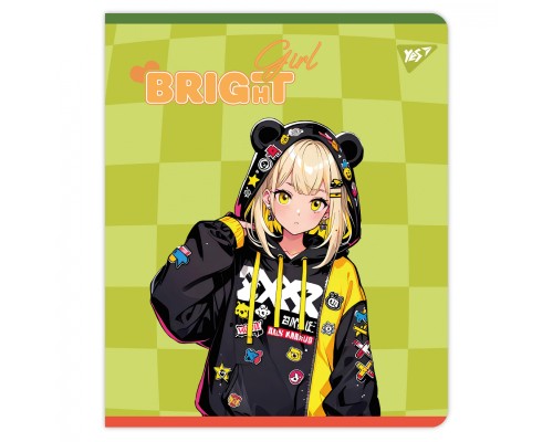Зошит Yes Bright teenagers А5 18 аркушів клітинка (767515)