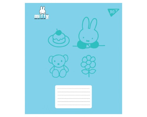 Зошит Yes Miffy Bunny А5 18 аркушів лінія (767621)