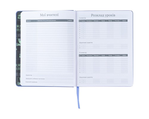 Щоденник шкільний Kite Green eyes, тверда обкладинка (K24-264-3)