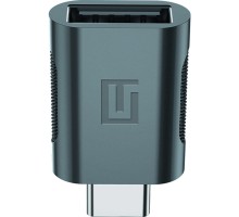 Дата кабель OTG USB-C to USB-A Space Grey Armorstandart (ARM69356)