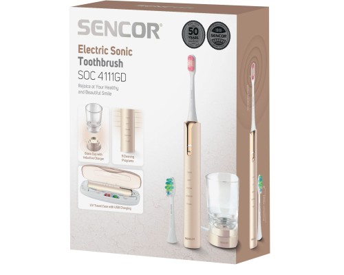 Електрична зубна щітка Sencor SOC 4111GD