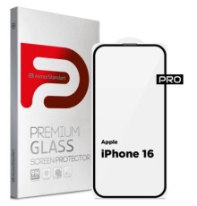 Скло захисне Armorstandart Pro Apple iPhone 16 with mesh (ARM87026)