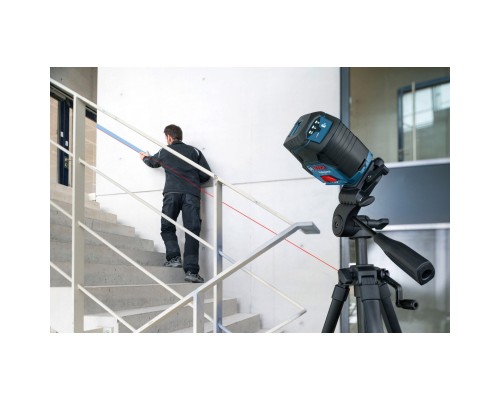 Лазерний нівелір Bosch Professional GCL2-50+RM1+BM3 до 20м, ±0.3мм/м, 4AAx1.5В, IP54, чохол, мішеннь, кейс (0.601.066.F02)