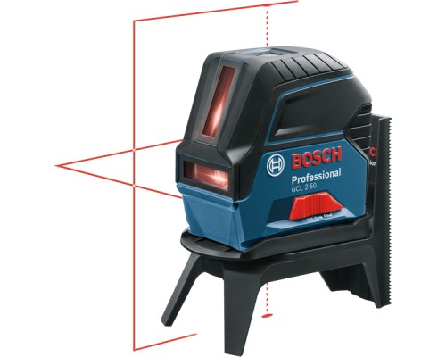 Лазерний нівелір Bosch Professional GCL2-50+RM1+BM3 до 20м, ±0.3мм/м, 4AAx1.5В, IP54, чохол, мішеннь, кейс (0.601.066.F02)