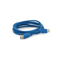 Дата кабель USB 3.0 AM/AM 2.0m Blue Voltronic (YT-3.0AM+AM-2.0)