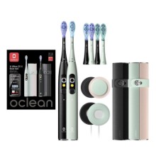 Електрична зубна щітка Oclean X Ultra 20 S Duo Set Green+Black (6970810557152)