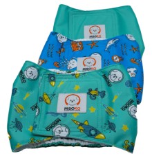 Підгузки для тварин MISOKO&CO багаторазові для кобелів, XL 3 шт. Скарб (HAINMSK63990RIN)