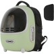 Переноска для тварин Lapka з вентиляцією зелена (PCB-01-G)