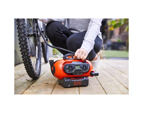 Автомобільний компресор Black&Decker Li-Ion, 18V, (без АКБ та ЗП) (BDCINF18N)