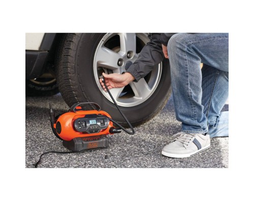 Автомобільний компресор Black&Decker Li-Ion, 18V, (без АКБ та ЗП) (BDCINF18N)