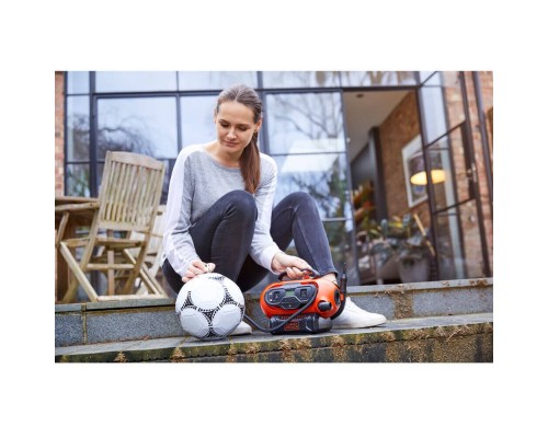 Автомобільний компресор Black&Decker Li-Ion, 18V, (без АКБ та ЗП) (BDCINF18N)