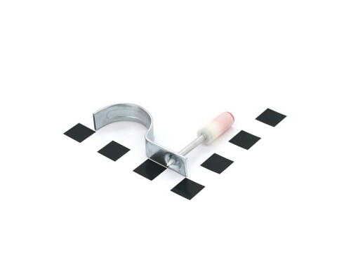 Цвяхи Voltronic монтажні піроксилінові, міні 7,3х43мм, затискач для труб Ø28мм, 100 шт (YT-PMNMini25)