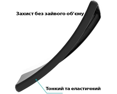 Чохол до мобільного телефона BeCover Silicone Oppo A5x 4G/5G Black (713788)