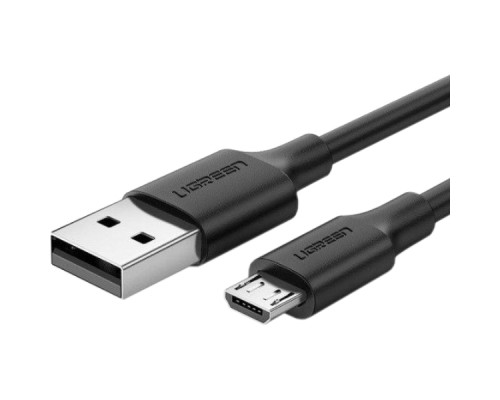 Дата кабель USB 2.0 AM to Micro 5P 3.0m 2A US289 black Ugreen (60827)