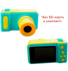 Дитячий фотоапарат Evo-kids цифровий Blue (Photo-01 BL-Y)