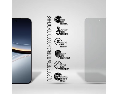 Плівка захисна Armorstandart hydrogel Anti-spy Xiaomi Poco F7 (ARM80340)