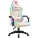 Крісло ігрове Defender Energy RGB White (64557)