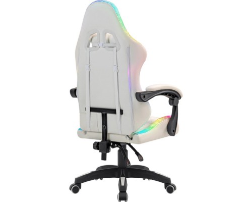 Крісло ігрове Defender Energy RGB White (64557)