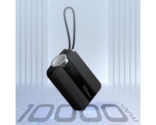 Батарея універсальна Promate 10000mAh PD/30W, iWatch charging (neo-10.black)