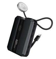 Батарея універсальна Promate 10000mAh PD/30W, iWatch charging (neo-10.black)