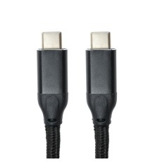 Дата кабель USB-C to USB-C 3.0m PD60W black San Guan (CA914104)